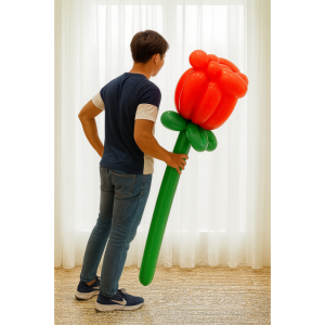 巨型玫瑰氣球｜讓心意，一次說到心坎裡