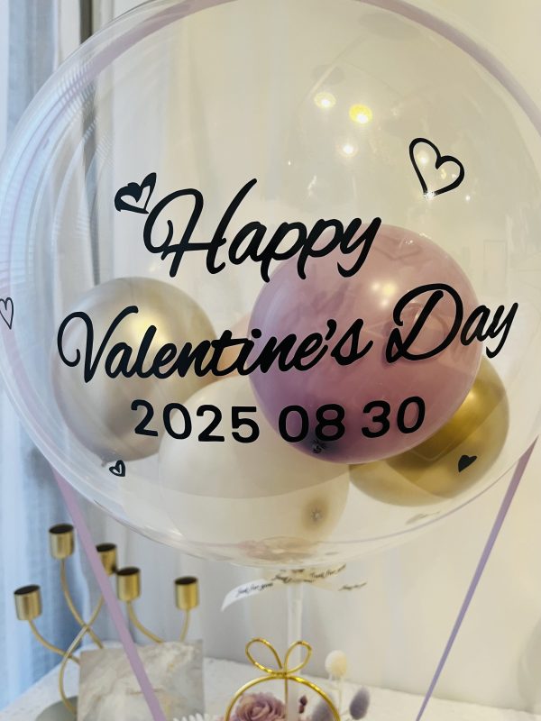 浪漫告白 水晶泡泡球花禮