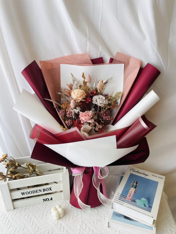 典藏永生花束系列